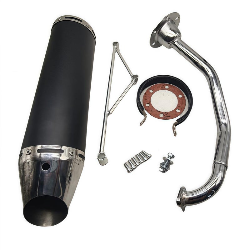 CLEO Motorcycle GY6 150cc Exhaust Muffler Kit for scooter dirt bike - Image 5