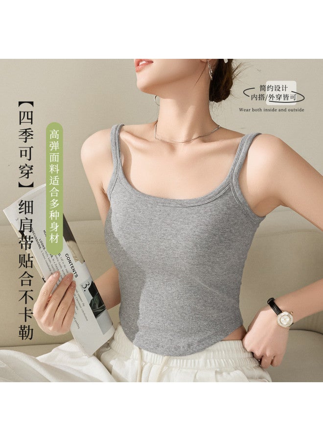 MIIOW American Style Seamless Camisole For Women, Versatile Layering Top For Indoor And Outdoor Wear - Image 4