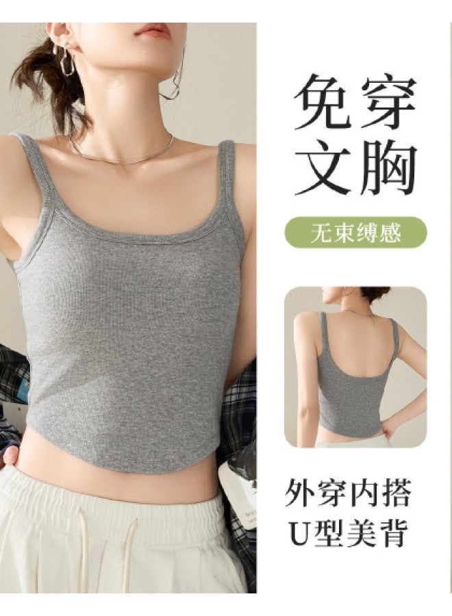 MIIOW American Style Seamless Camisole For Women, Versatile Layering Top For Indoor And Outdoor Wear - Image 1