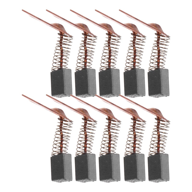 Carbon Brushes for Electric Motors, Durable and Compatible with Drills and Grinders - Image 1