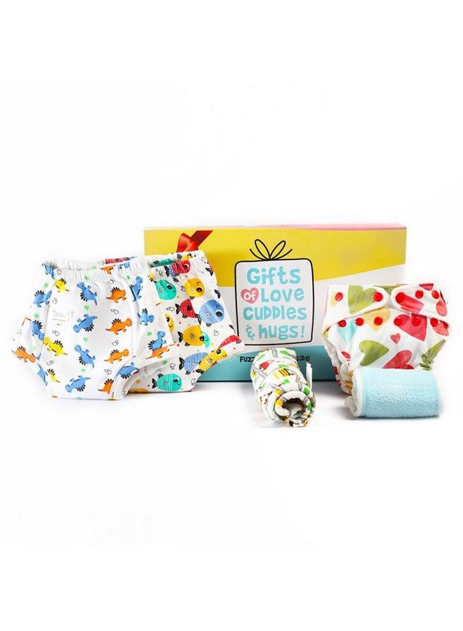 Superbottoms Gift Combo Pack Of 1 Freesize Uno And 3 Padded Underwear ; 1Yearold Baby Gift ; Birthday Gift For 1 Year Baby Girl & Boy; Pack Of 5 Items - Image 3