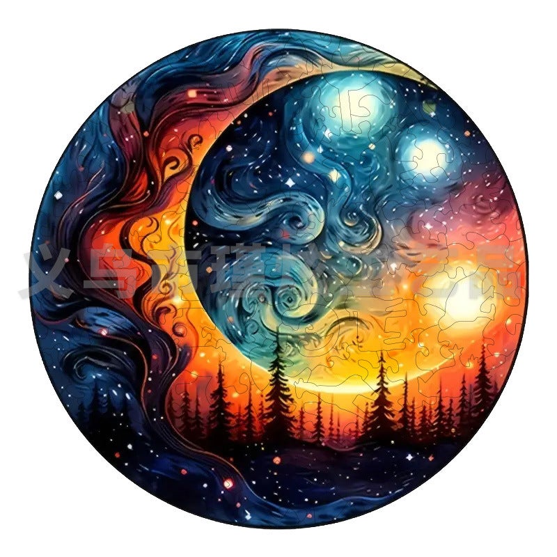 Selling Creative Animal Shaped Wooden Puzzle Irregular Three-Dimensional Wooden Puzzle Children'S Toys - Image 1