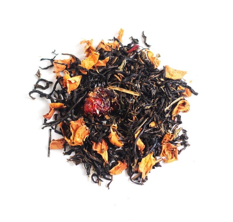 OH CHA - شاي النعناع | شاي أخضر بالنعناع مع التوت البري، نعناع مغربي، عود نعناع نقي | يعزز الهضم، شاي العافية | علبة 35 جرام - Image 3