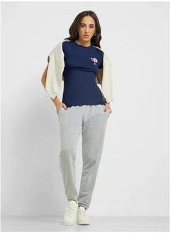 Ted Baker Embroidered Logo Detail T-Shirt  - Image 4