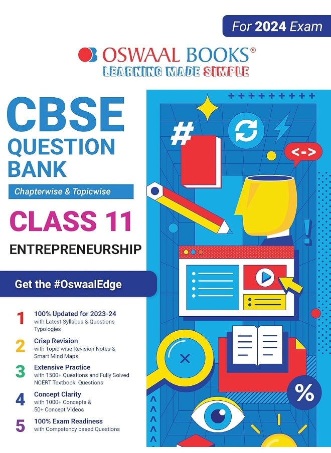 null - Oswaal CBSE Chapterwise & Topicwise Question Bank Class 11 Entrepreneurship Book (For 2023-24 Exam) - Image 1