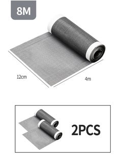 Beirui 12cm*4m*2PCS Self-Adhesive Hair Filter Stickers, Disposable Shower Sewer Adapter, Anti Clogging Kitchen Bathroom Sewer Hair Drain Catcher, Kitchen Sewer Filter, Window Screen Repair Allowance,  - Image 2