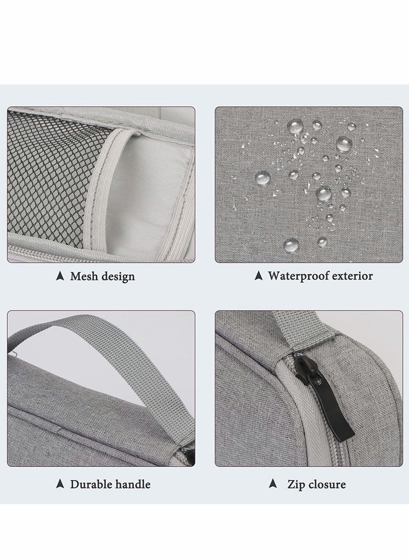 Y&D Cable Organizer Bag, Travel Electronic Accessories Gear Storage Carrying Sleeve Pouch for USB Cable, Earphones, Power Banks, Drive, SD Card, Charger Hard Disk Bag - Image 4