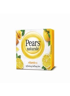 Pears Naturale Refreshing Vitamin C 100G Bathing Bar With Natural Vitamin C Extract For Refreshed & Radiant Glowing Skinwith Goodness Of 100% Natural Ingredients  - Image 1