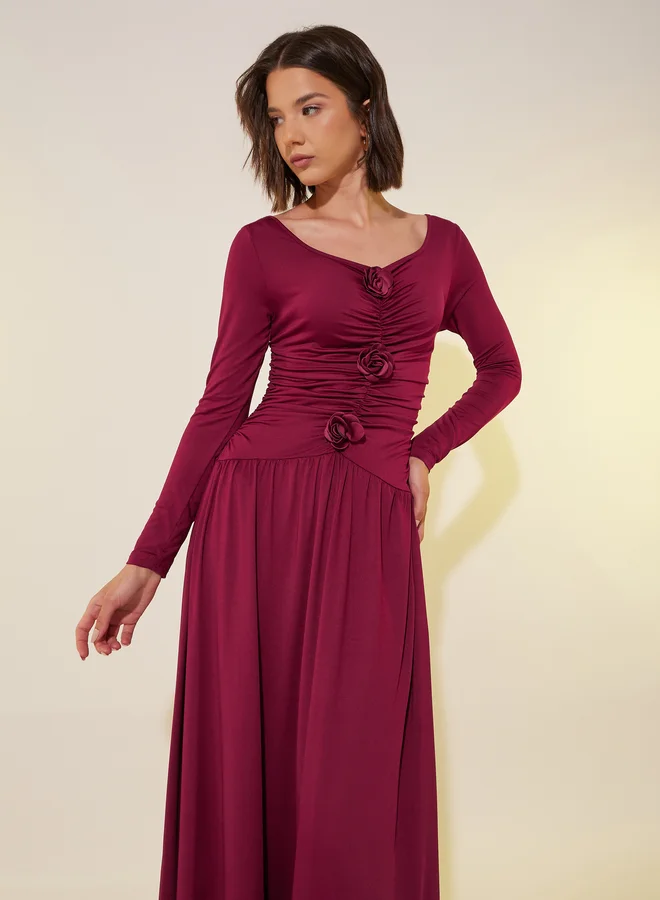 Take Two Rose Embellished Dress
