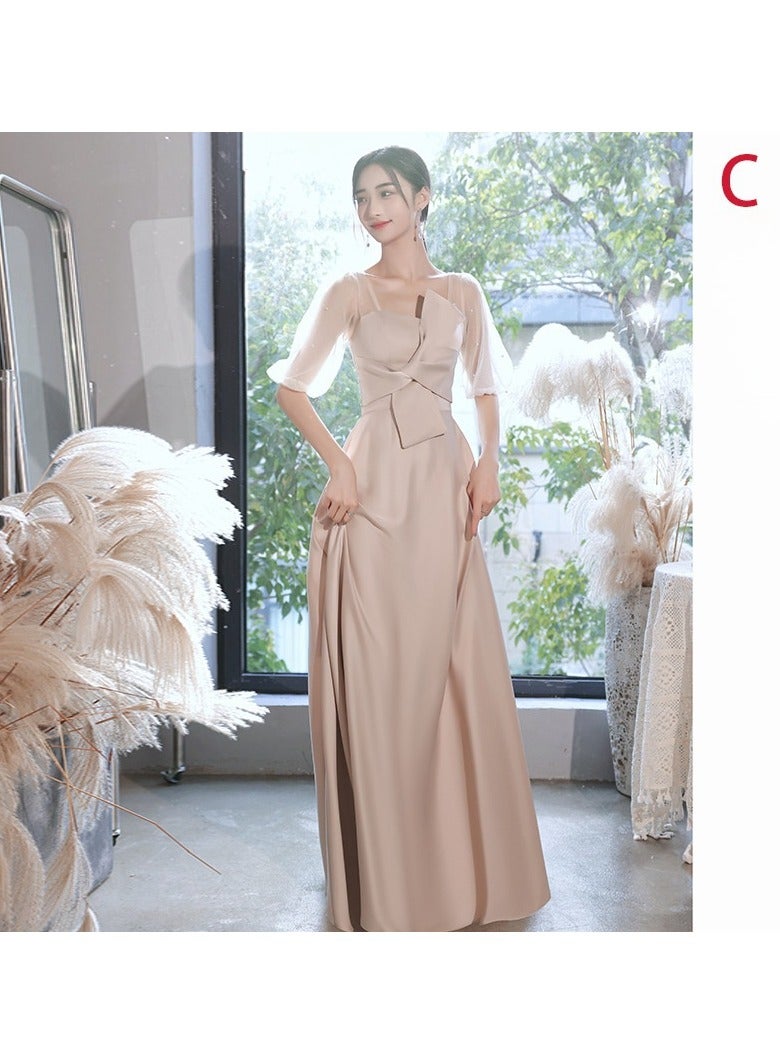 KUYING New Fashionable and Elegant Bridesmaid Dress  - Image 1