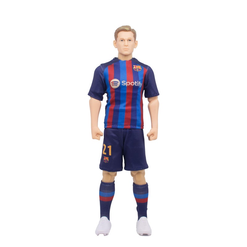 Sockers Officially Licensed Soccer Heros Figurines Frenkie de Jong 30cm Tall - Image 2