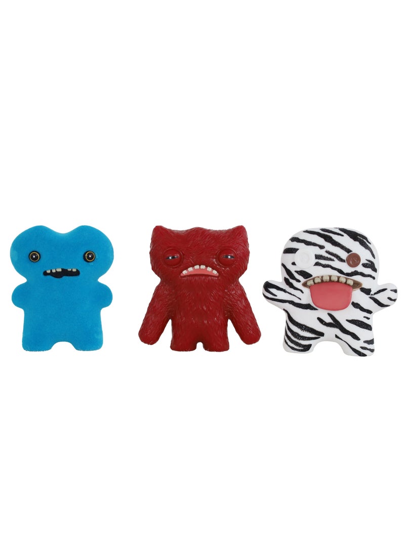 Fuggler مجموعة فاجلر القابلة للجمع 3 في 1، قطعة متنوعة 1 (قد يختلف النمط واللون) | شخصية قابلة للجمع | وحش قبيح مضحك | دمية وحش لطيف - Image 2