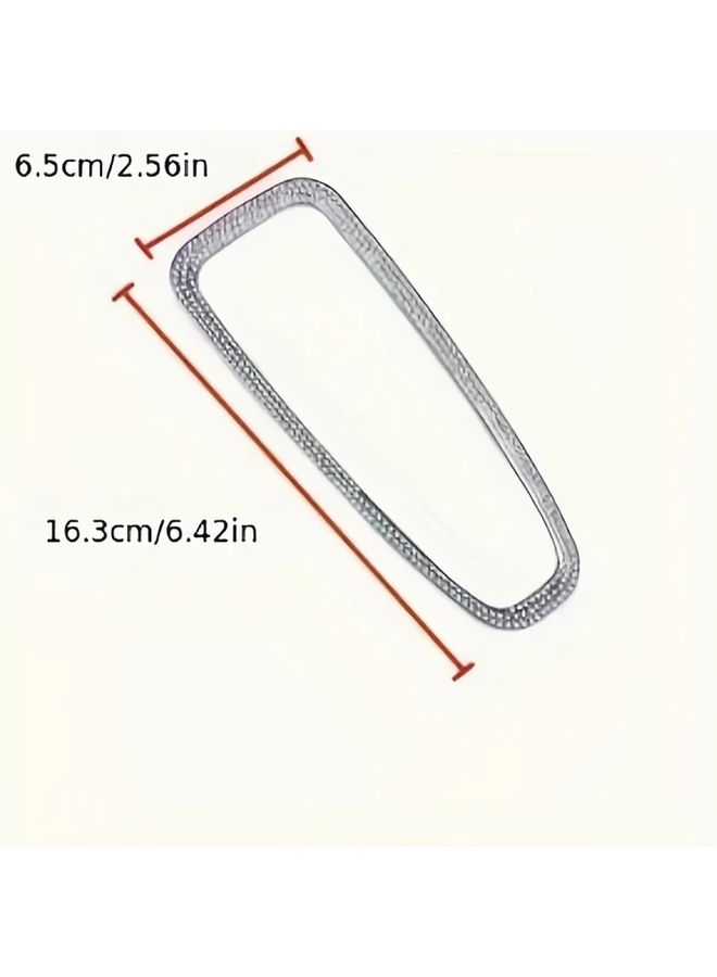 Alloy Crystal Decorative Cover Button for Car Electronic Hand Brake and One Key Start Stop - Image 2