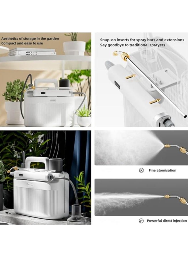 general Electric Garden Sprayer 5 Liter Sprayer Disinfectant Spray Can Sprayer for Garden Watering Agricultural * Pests with Extended Hose and Shower Nozzle - Image 5