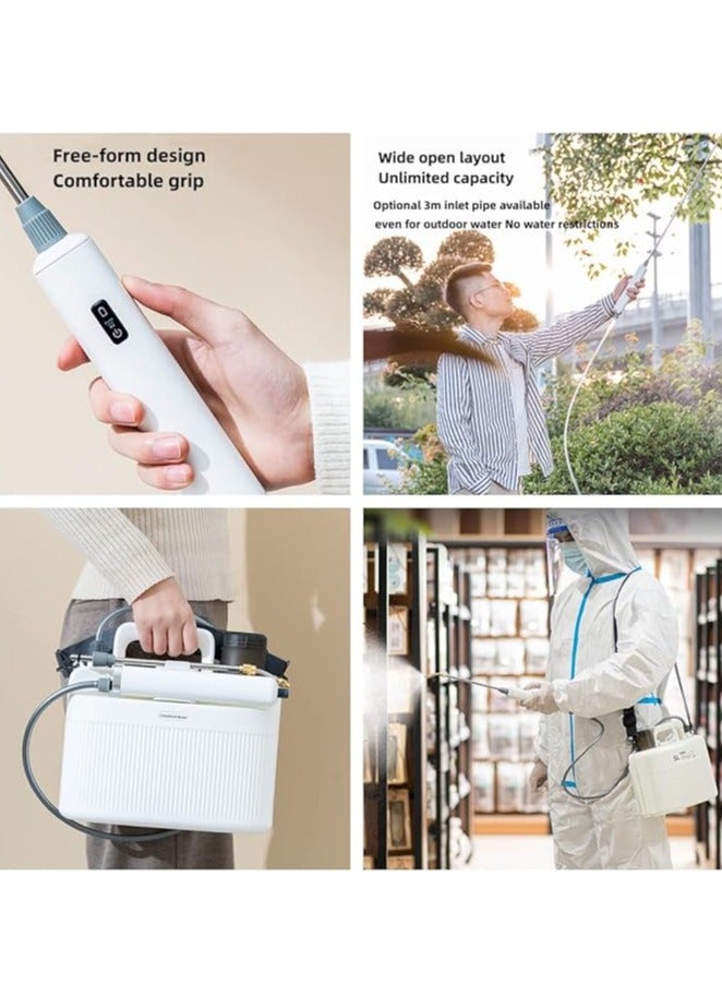 general Electric Garden Sprayer 5 Liter Sprayer Disinfectant Spray Can Sprayer for Garden Watering Agricultural * Pests with Extended Hose and Shower Nozzle - Image 4