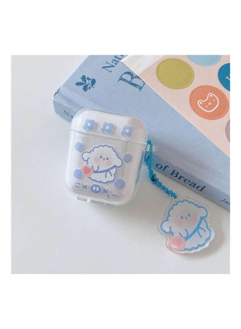 Compatible with for AirPods Case Clear Earphone Sheep Cartoons Animal Design Smooth Soft TPU Cover Apple Airpods Pro 1 2 3 Generation Wireless Bluetooth - Image 5