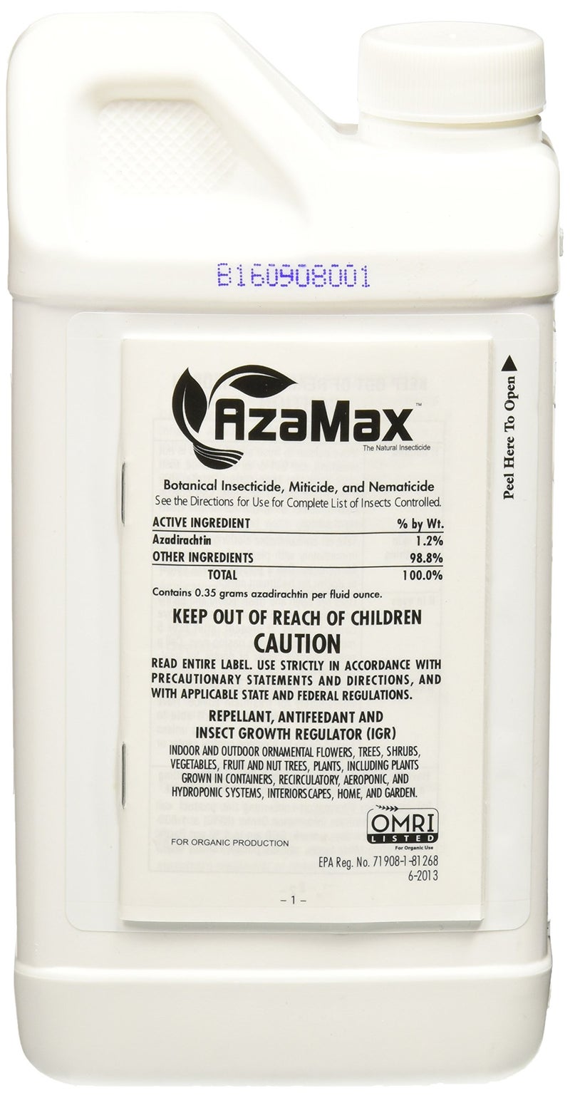 General Hydroponics Azamax GH2007 Antifeedant and Insect Growth Regulator, 16 Ounce - Image 2