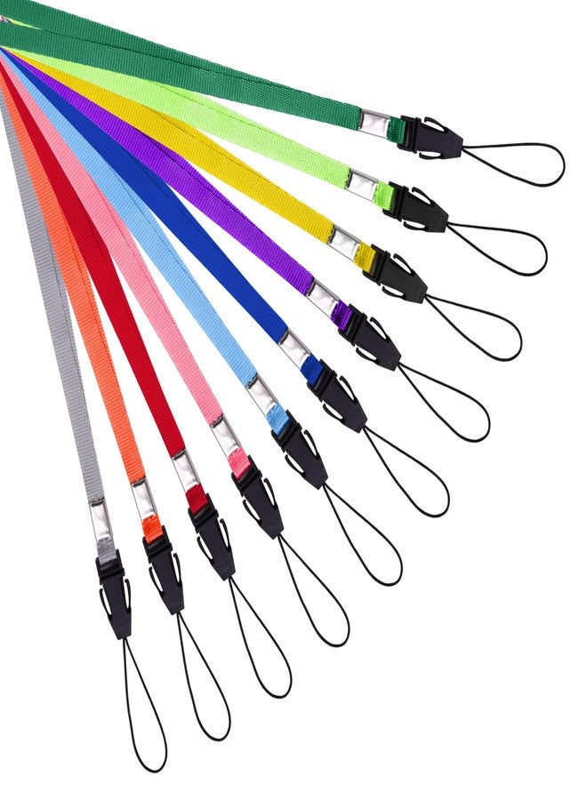Wisdompro Long Lanyard, Pack of 30, Removable Lanyards, Colourful, Lanyard for USB Stick, Keys, ID Case, Portable Small Fan and Small Torch etc. (10 Colours) - Image 4