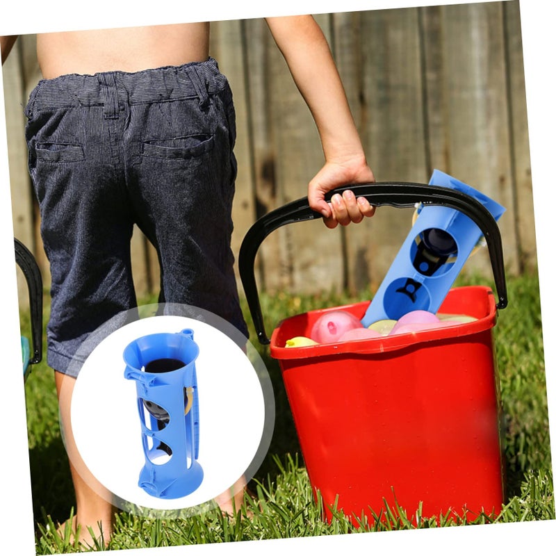 Winter Water Balloon Launcher Blue Outdoor Toy for Summer Fun and Games - Image 3
