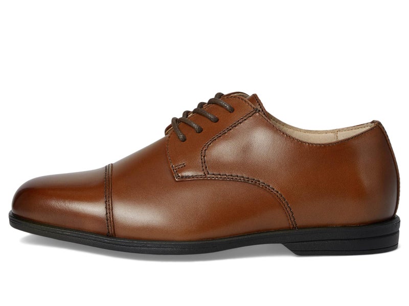 Florsheim Reveal Cap Toe Jr Boys' Toddler-Youth Oxford, 2.5 W US Little Kid, Cognac - Image 5