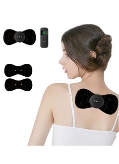 RATSAW Remote Control Electric Neck Massager Current EMS Massager Portable Neck Massager for Pain Relief Bioelectric Acupressure Massager Pad for Arms Neck Shoulders Back Waist Legs  - Image 1