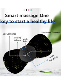 RATSAW Remote Control Electric Neck Massager Current EMS Massager Portable Neck Massager for Pain Relief Bioelectric Acupressure Massager Pad for Arms Neck Shoulders Back Waist Legs  - Image 4