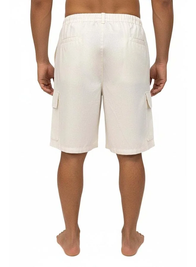 Bad Bear Morteus White Men's Shorts.