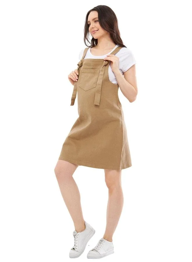 LuvmaBelly Myra6310 Denim Maternity Jile Dress.