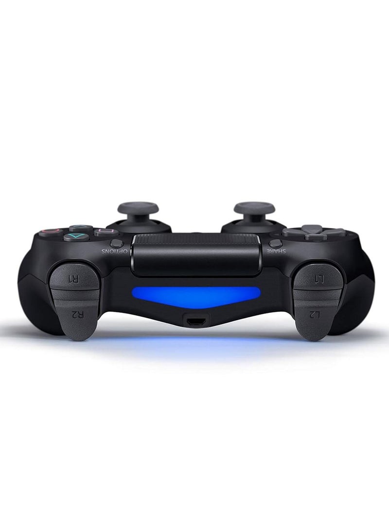 وحدة تحكم لاسلكية مزدوجة الصدمات تعمل بالبلوتوث لجهاز PS4 Gamepad لجهاز Play Station 4 باللون الأسود - Image 3