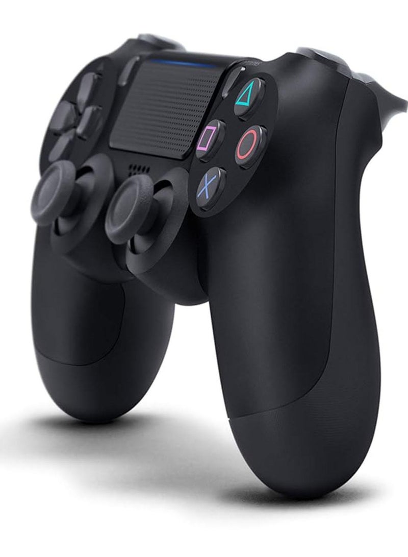 وحدة تحكم لاسلكية مزدوجة الصدمات تعمل بالبلوتوث لجهاز PS4 Gamepad لجهاز Play Station 4 باللون الأسود - Image 4
