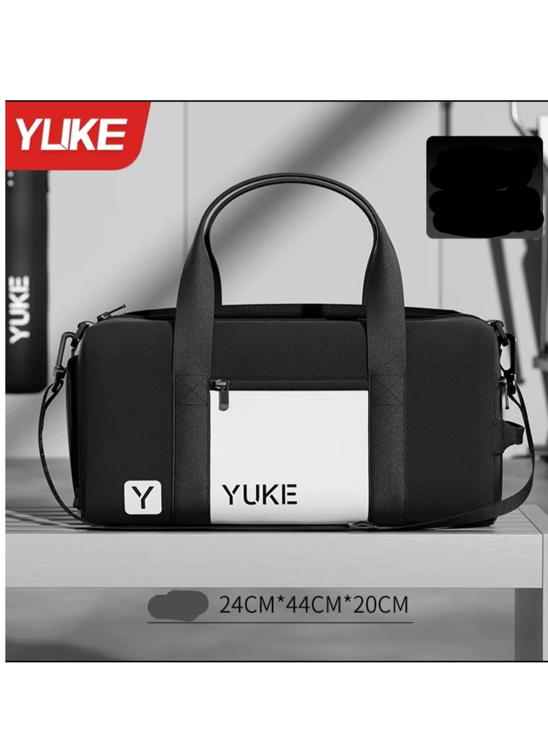 Swimming storage bag, men's and women's dry wet separation fitness bag ﻿