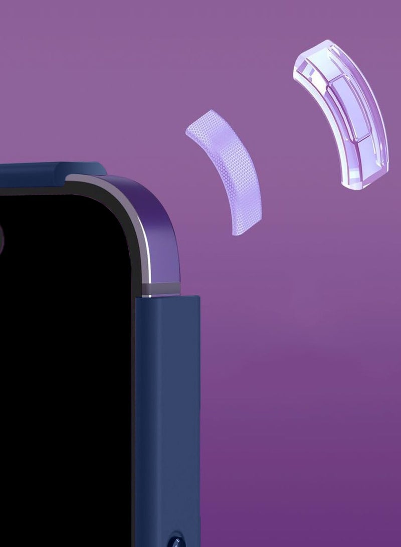 Wtech Apple iPhone 16 Plus 2024 Magsafe Hybrid TPU Silicone Slim Case Cover - Navy Blue - Image 3