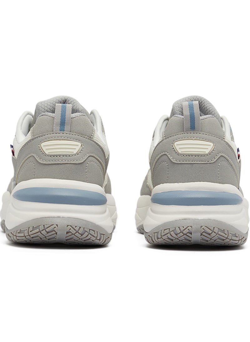 U.S. Polo Assn. Men's Light Grey Low-Top Sneakers - Lightweight Lace-Up Design, Comfortable for Everyday Outfits  - Image 5