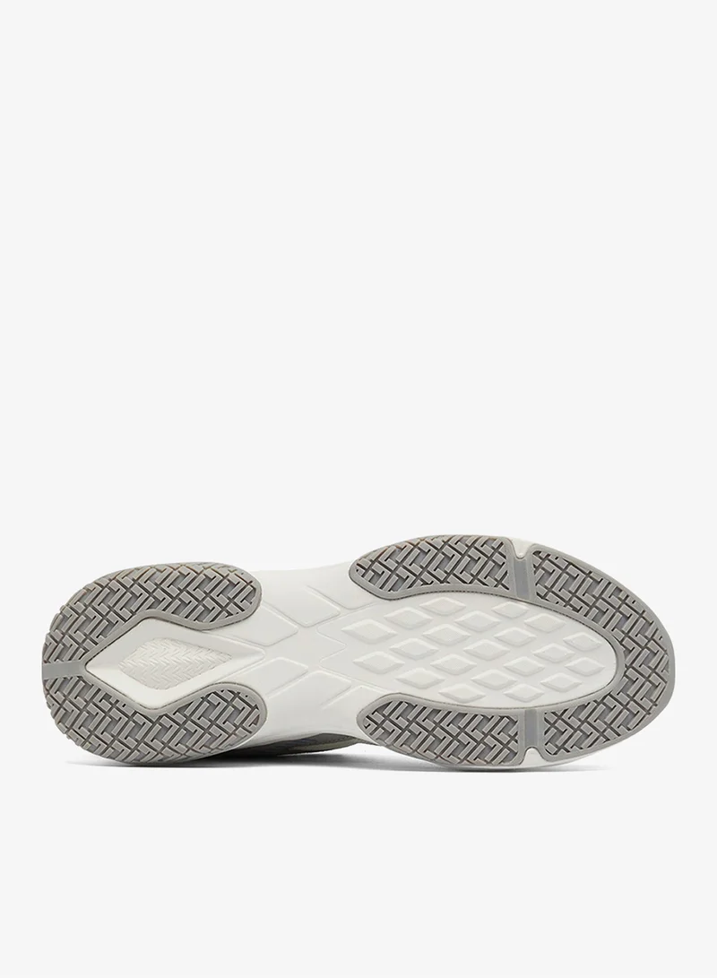 U.S. Polo Assn. Light Grey Men's Light Grey Low-Top Sneakers - Lightweight Shoes Lace-Up Design, Comfortable for Everyday Outfits for Men | Best Price UAE