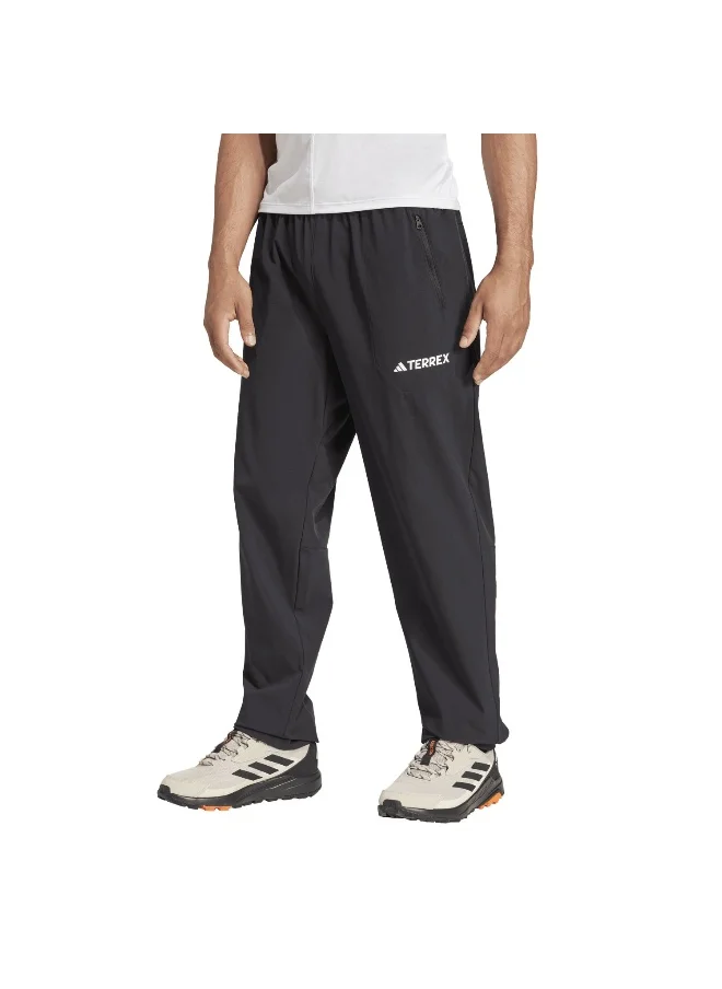 اديداس Adidas Mt Ess Pants Black Hiking Pants For Men Xs