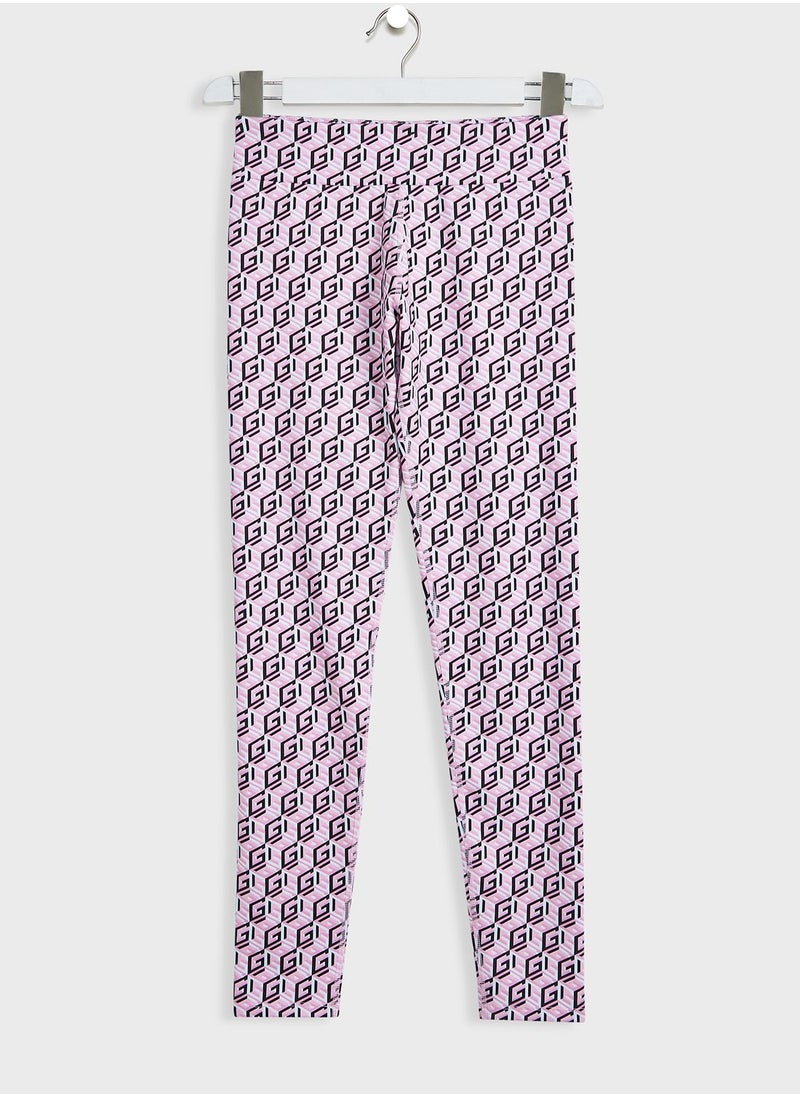 GUESS - Kids Printed Leggings - Image 1