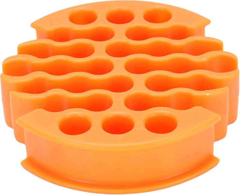 Cable Organizer Tool 30 Hole For Easy Management Durable PC Material Orange CAT 6 - Image 5