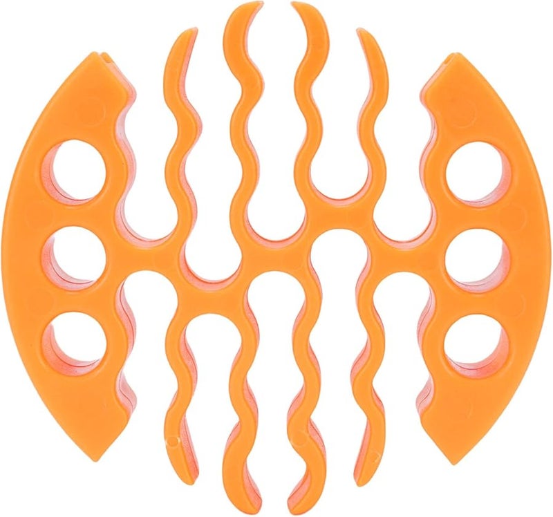 Cable Organizer Tool 30 Hole For Easy Management Durable PC Material Orange CAT 6 - Image 4