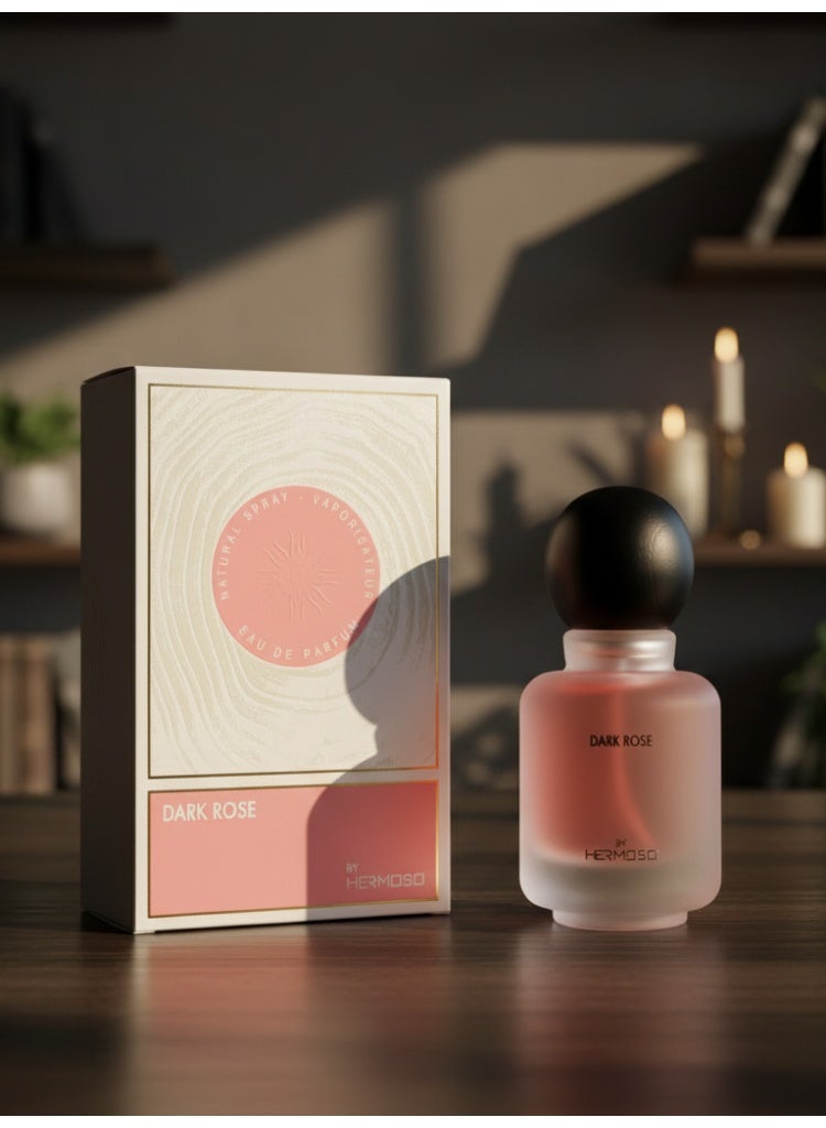 Hermoso Dark Rose Eau de Parfum 100ml | Luxurious Floral & Fruity Scent for Women | Long-Lasting EDP - Image 3