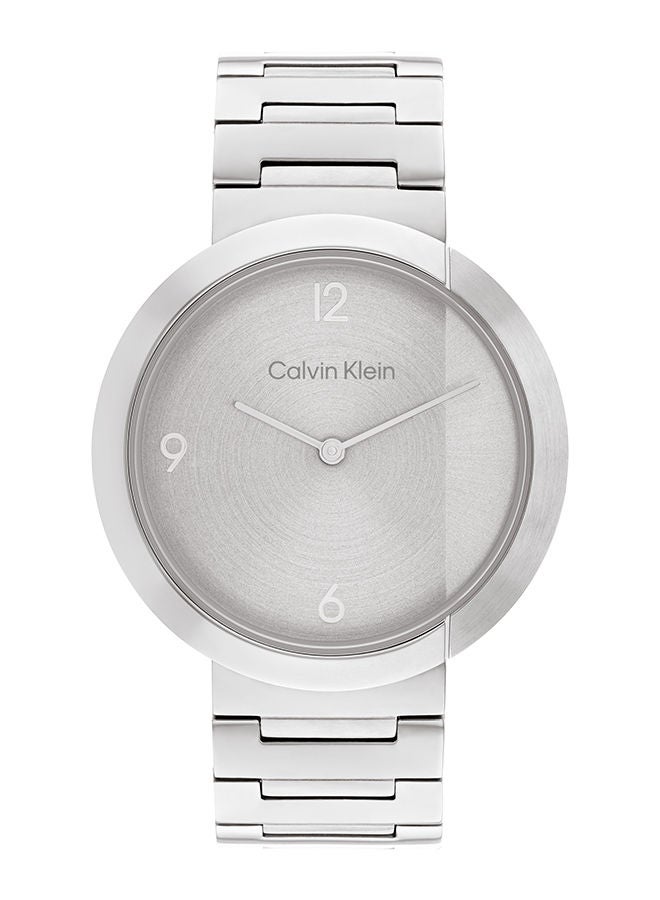 CALVIN KLEIN Unisex Analog Round Shape Stainless Steel Wrist Watch 25200289 - 38 Mm - Image 1