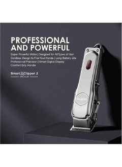 Oraimo Oraimo Clipper Precise Blades for All Hair Types, 2.5 hrs Runtime, LED Screen Display - OPC-CL30  - Image 3