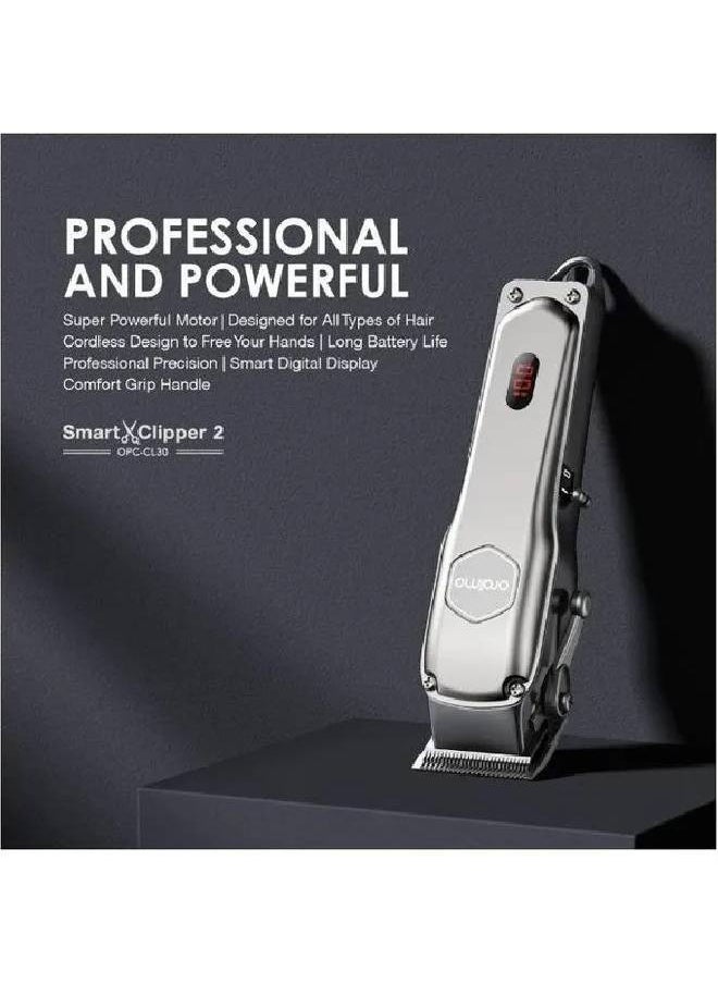 Oraimo Oraimo Clipper Precise Blades for All Hair Types, 2.5 hrs Runtime, LED Screen Display - OPC-CL30  - Image 3
