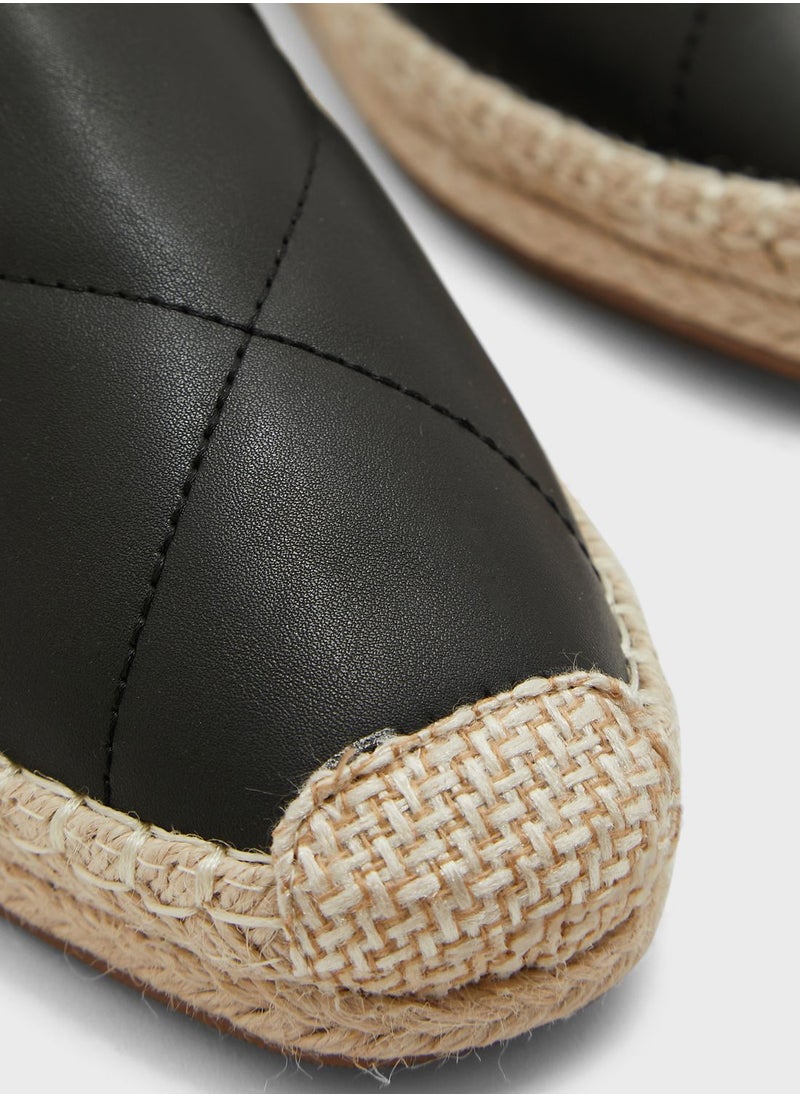 Ginger - Quilted Espadrilles - Image 1