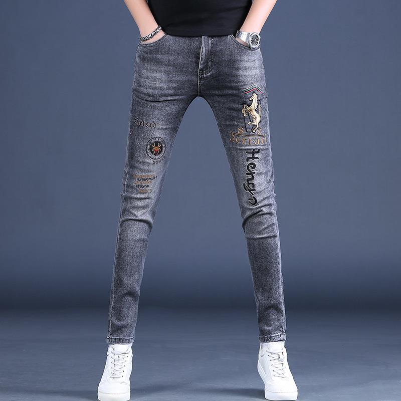 Unisex Casual Daily Denim Jeans - Image 4