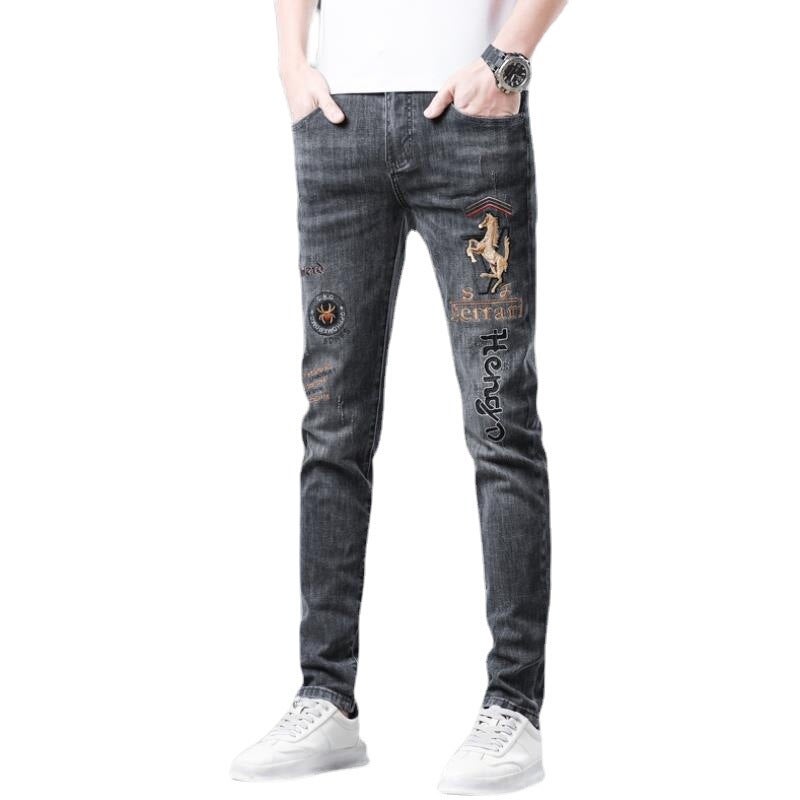Unisex Casual Daily Denim Jeans - Image 5