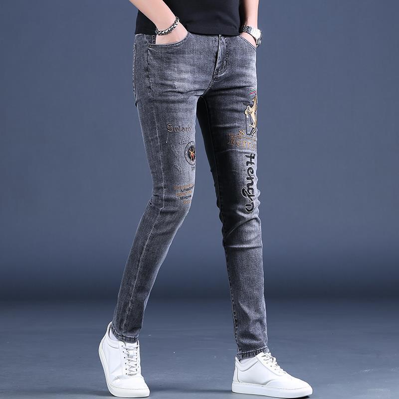 Unisex Casual Daily Denim Jeans - Image 3