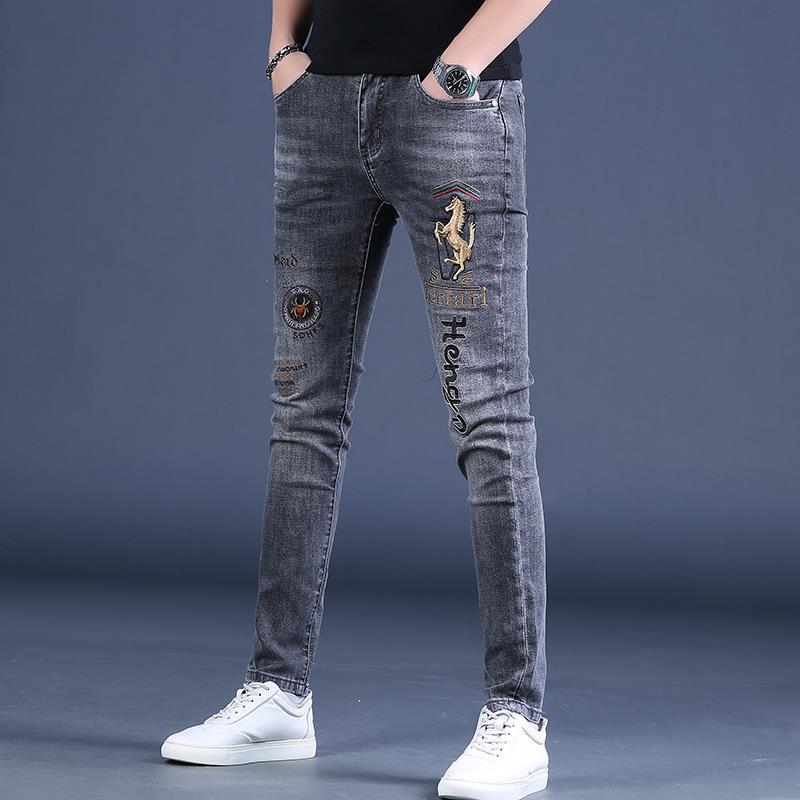 Unisex Casual Daily Denim Jeans - Image 1