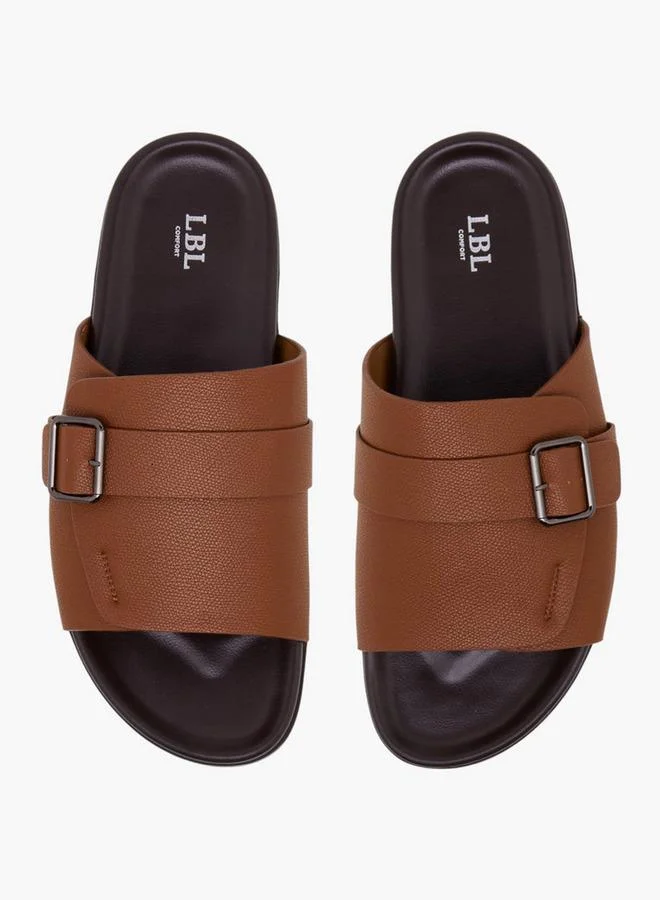 LBL by Shoexpress Men Buckle Detail Comfort Sandals