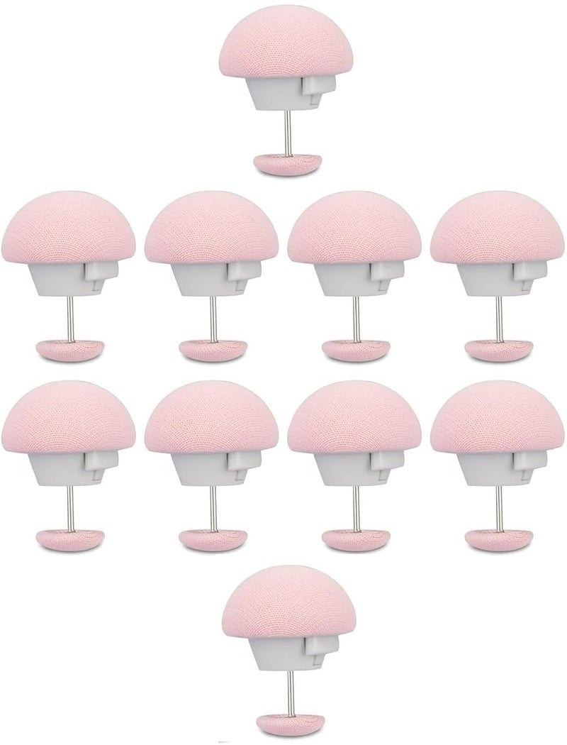 DMAYA Mushroom Shape Duvet Clips NonSlip Cover Fixator Comforter Quilt Holder with OneKey Unlock for Blanket Bed Sheet Curtain Socks Mattress Covers  - Image 1