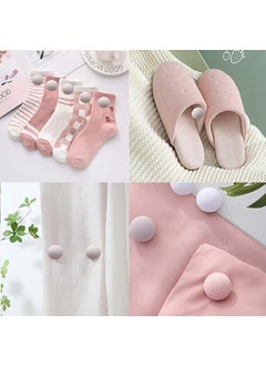 DMAYA Mushroom Shape Duvet Clips NonSlip Cover Fixator Comforter Quilt Holder with OneKey Unlock for Blanket Bed Sheet Curtain Socks Mattress Covers  - Image 2